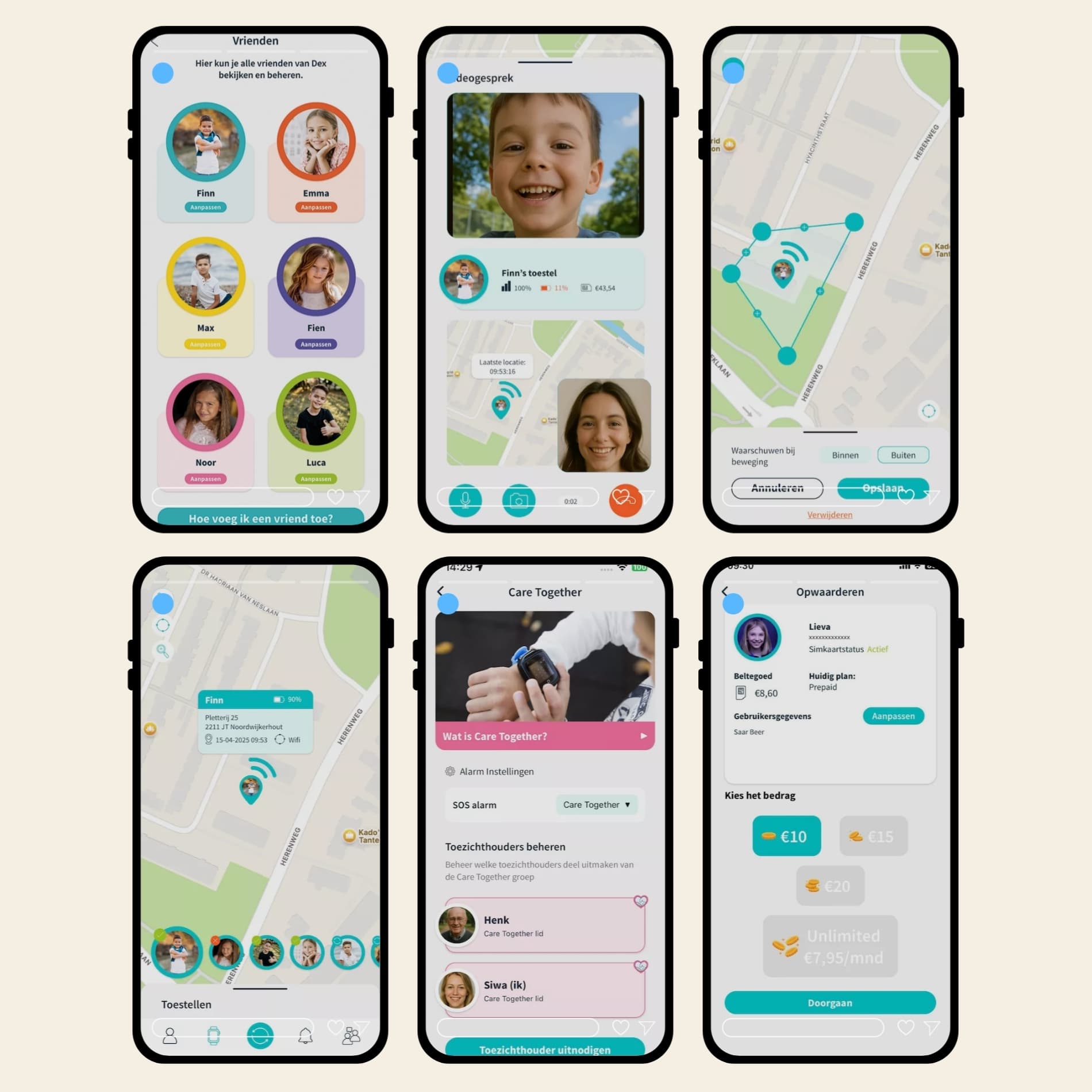 GPS-horloge voor kinderen - Connect YOU