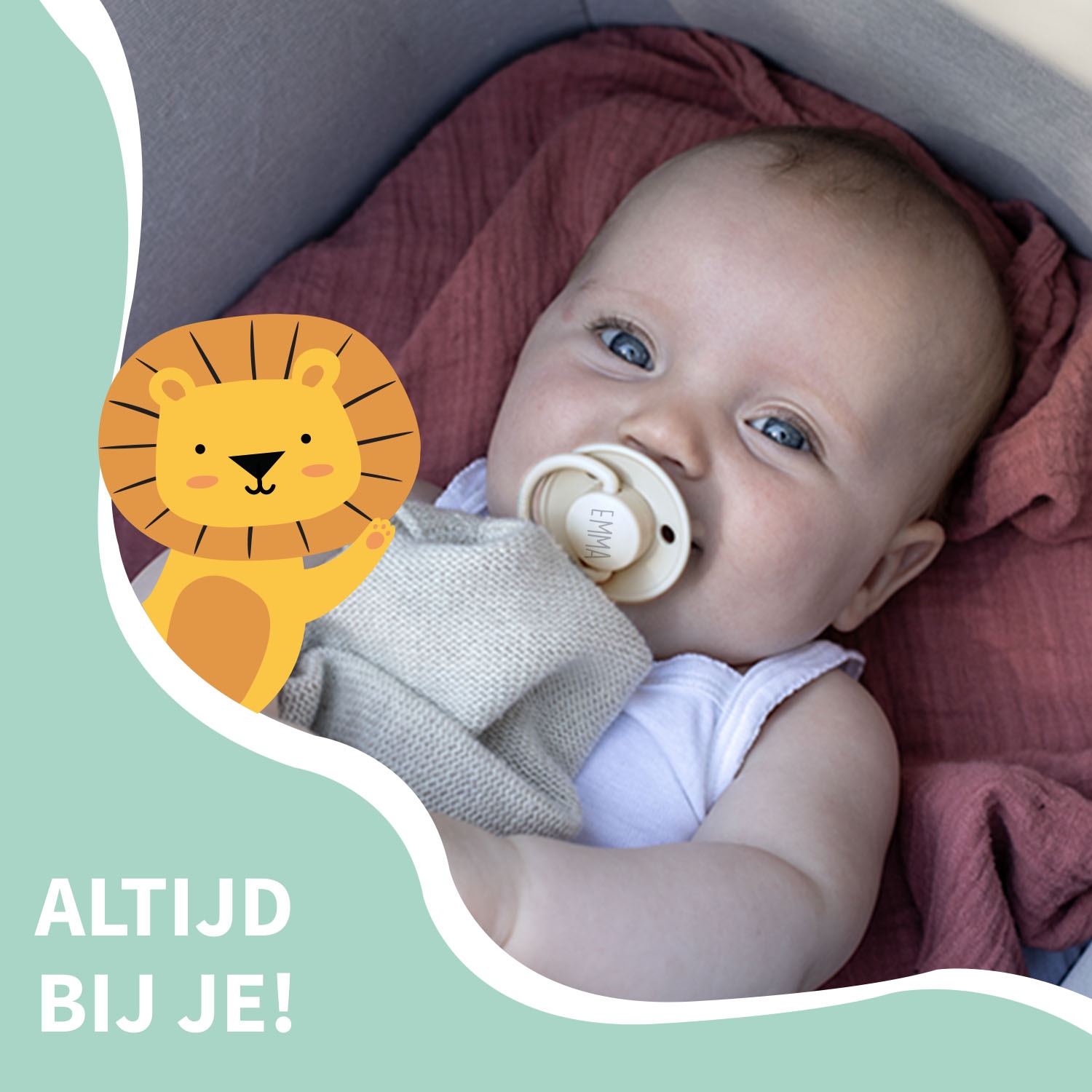 BIBS speen met naam