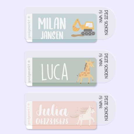 Schoenlabels