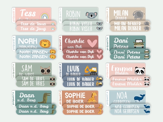 Professional Sticker Pakket