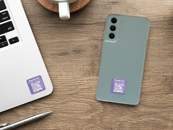 Lost & Found QR-stickers