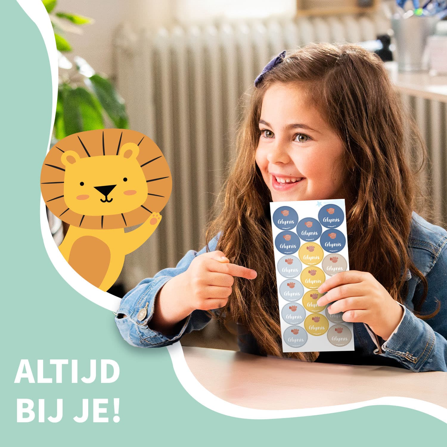 Dreambaby - Ronde Naamstickers
