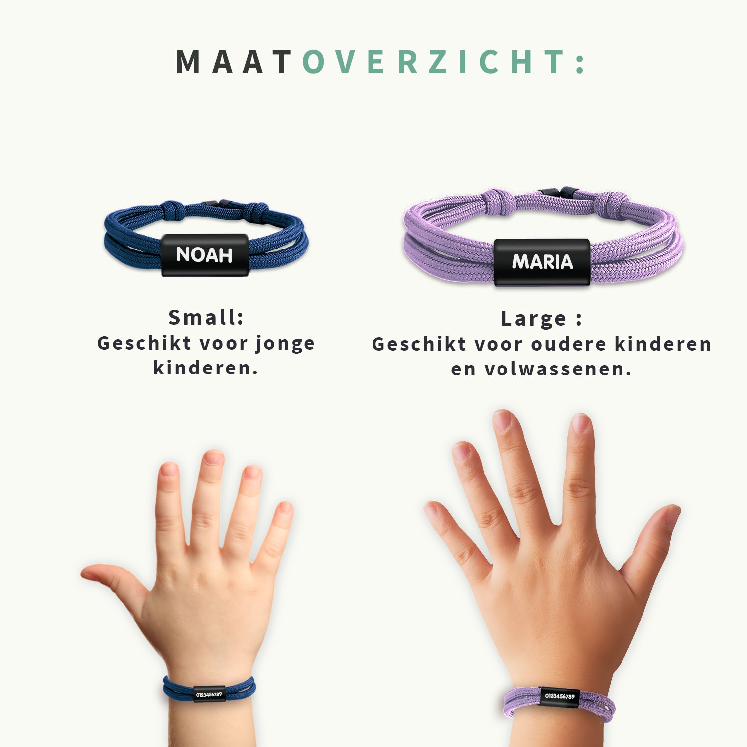 Gepersonaliseerd Naambandje – Luxe
