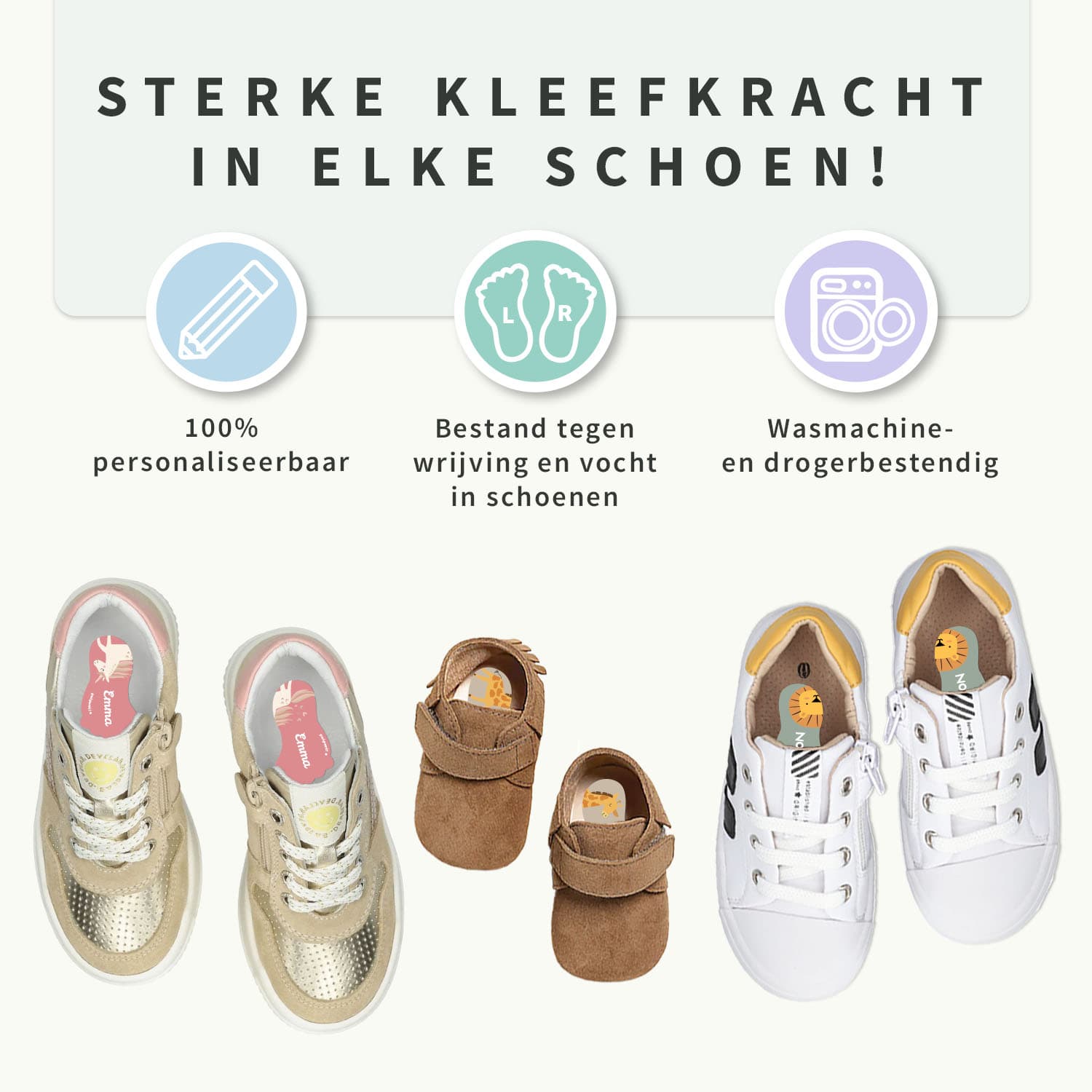 Gepersonaliseerde Schoenlabels