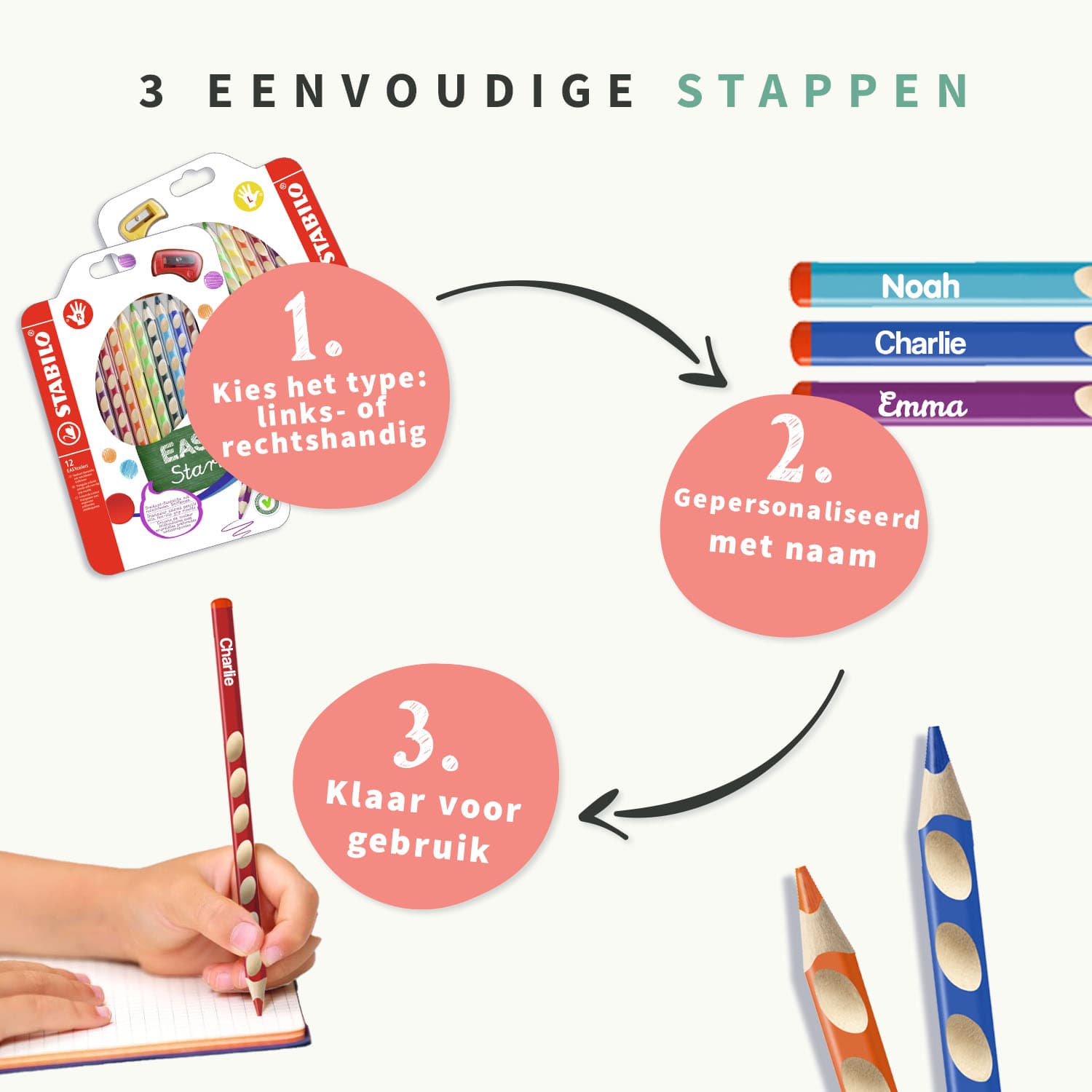 Gepersonaliseerde STABILO Potloden
