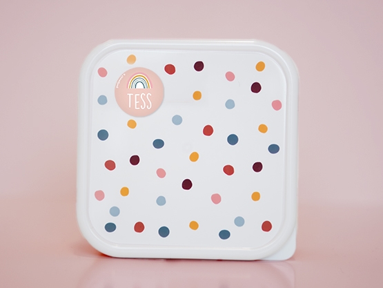 Ronde Thema Naamstickers