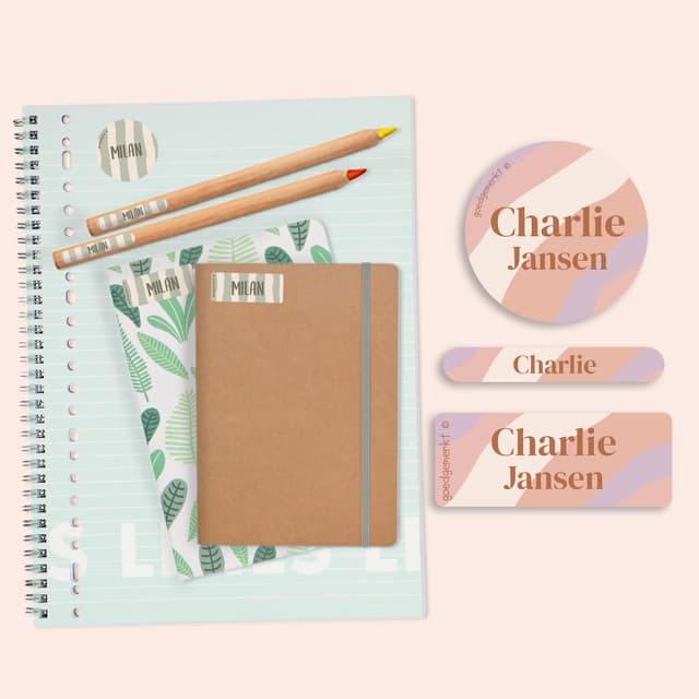 Naamsticker Voordeelset - Design