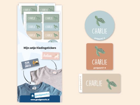 Kledingsticker Voordeelset - Thema