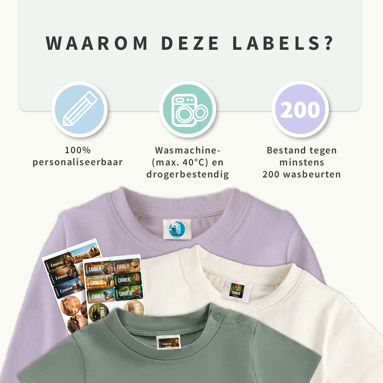 Kledingsticker Voordeelset - Real World