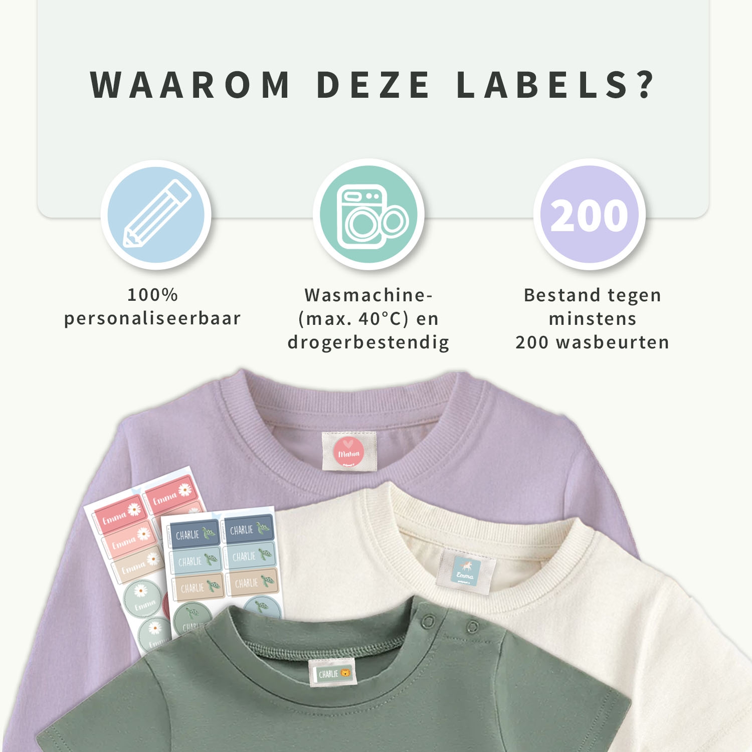 Kledingsticker Voordeelset - Thema
