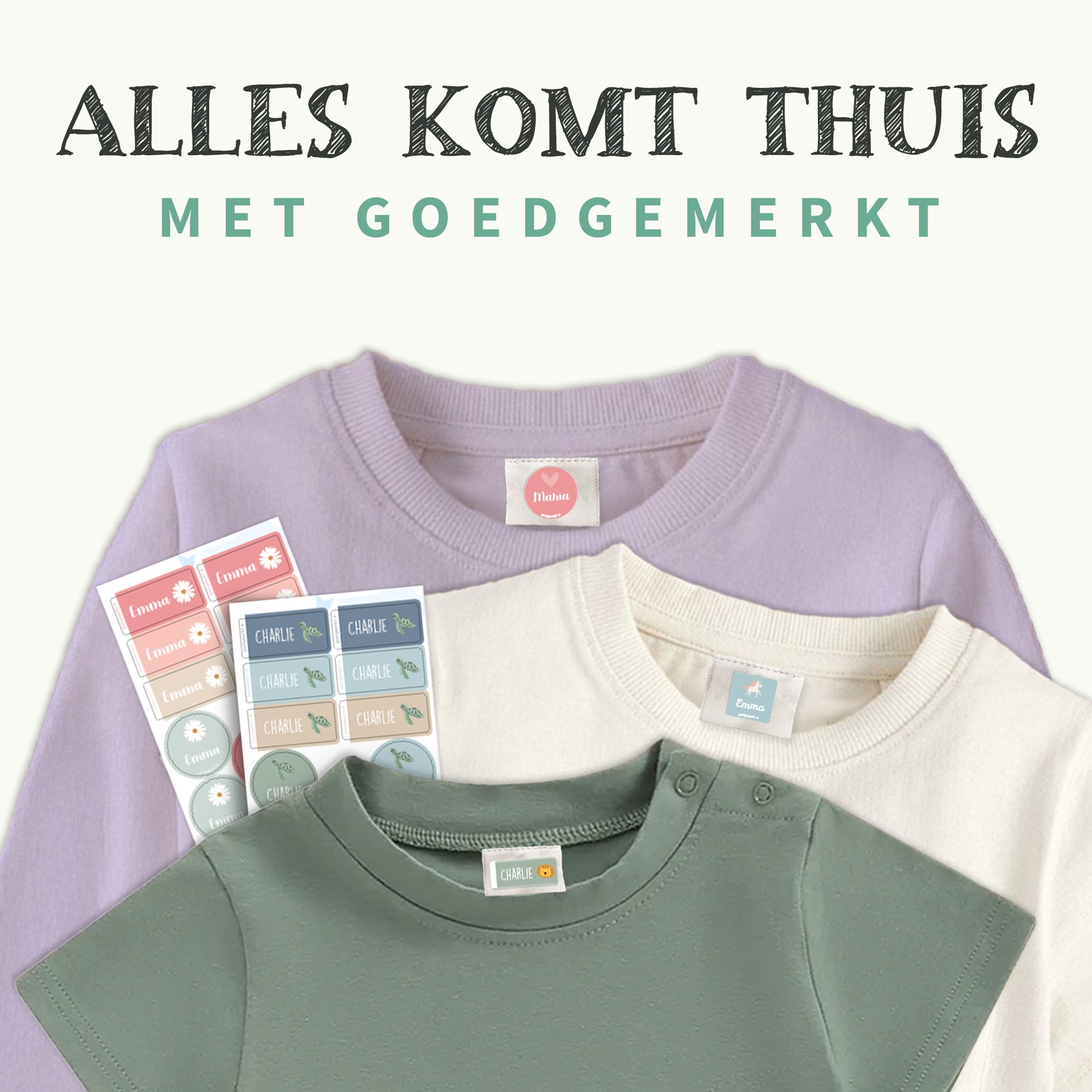 Kledingsticker Voordeelset - Thema