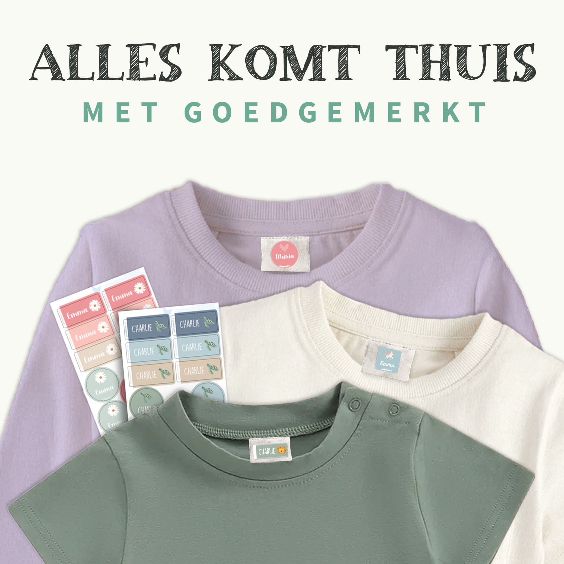 Kledingsticker Voordeelset - Thema